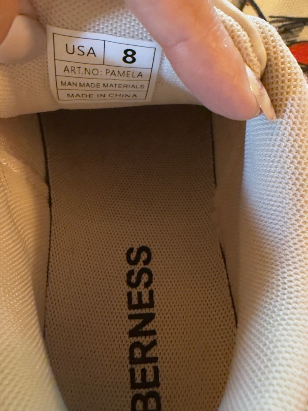 Berness Women’s Platform Knit Sneaker View 6